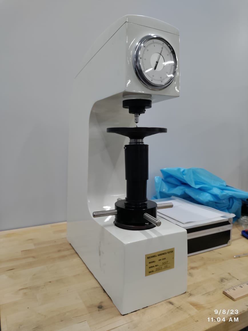 HR-150A hardness tester front view